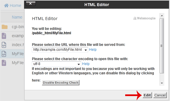 A great example: cPanel image from our Omaha web design and SEO company
