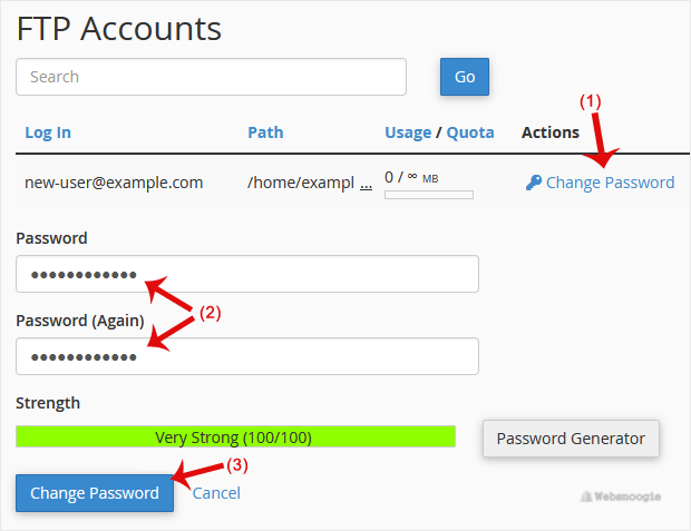 A great example: cPanel image from our Omaha web design and SEO company