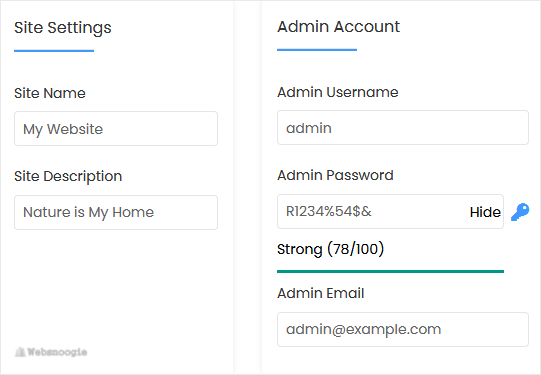 A great example: cPanel image from our Omaha web design and SEO company