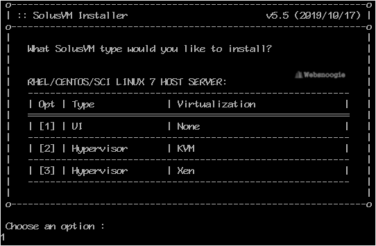 Image of operating Linux done by our Omaha, NE web hosting company