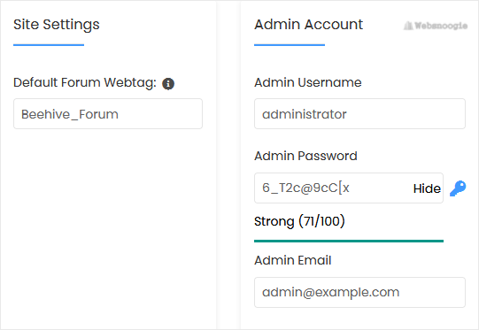 A great  example: cPanel image from our Omaha web design and SEO company