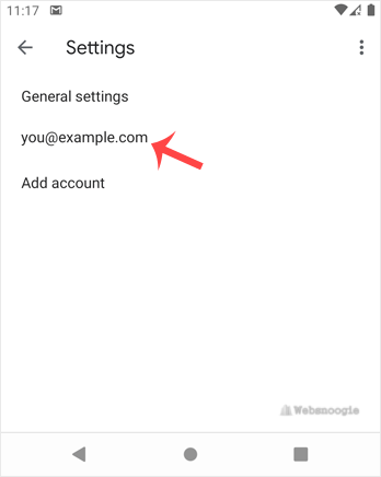 Here is an image of email from our Omaha web design and web hosting company